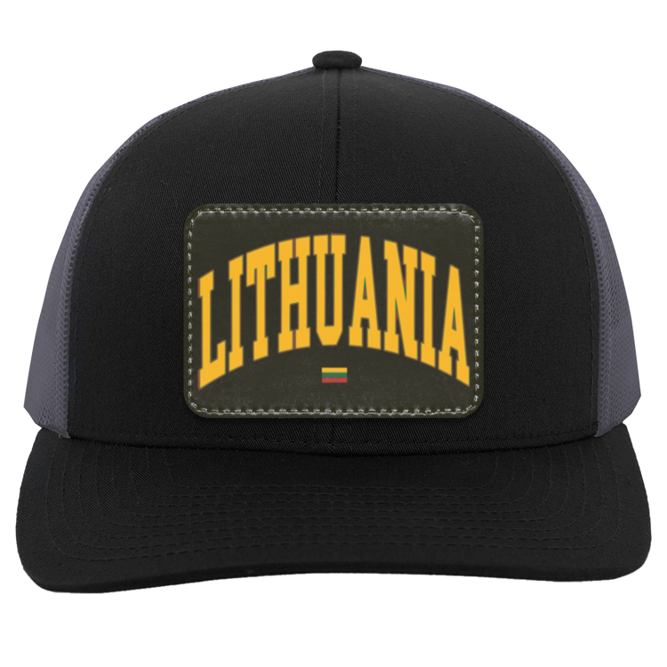 Lithuania Trucker Snap Back - Rectangle Patch