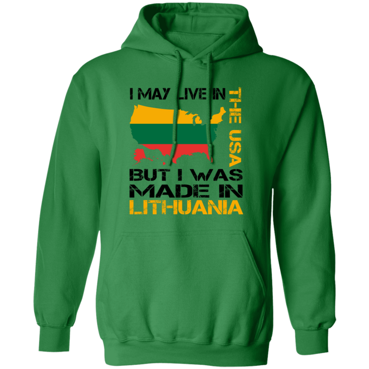 Made in Lithuania - Men/Women Unisex Basic Pullover Hoodie