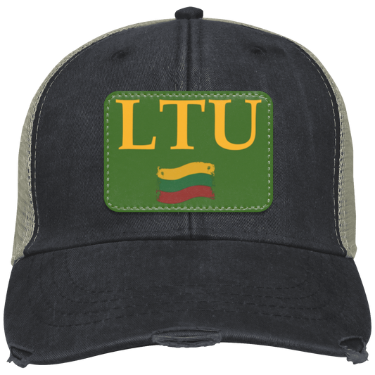 Lietuva LTU Distressed Ollie Cap - Rectangle Patch