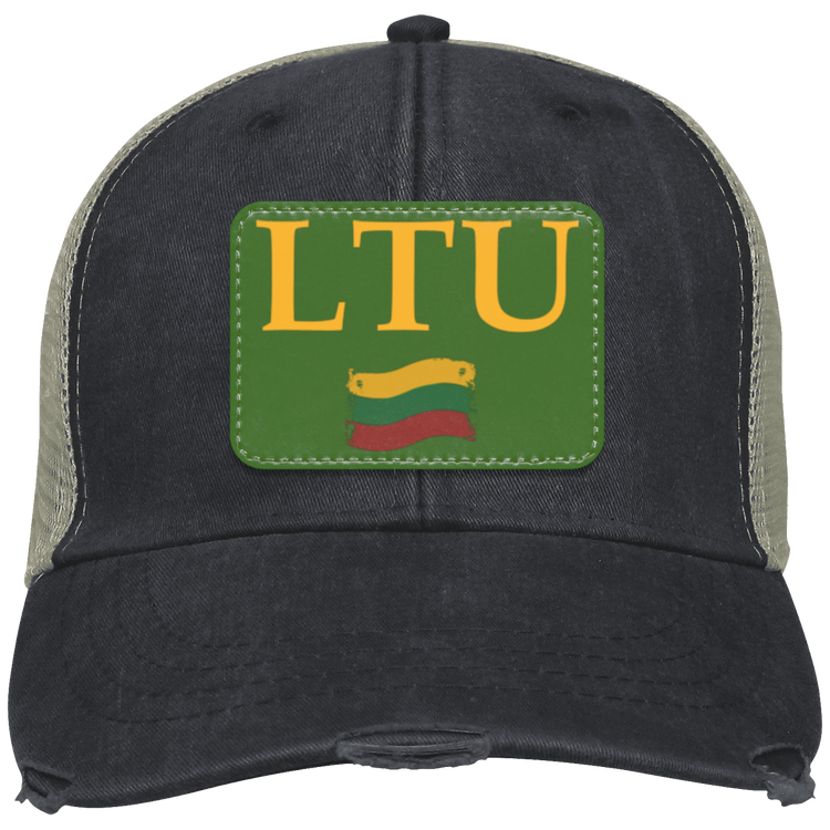Lietuva LTU - Distressed Ollie Cap - Rectangle Patch