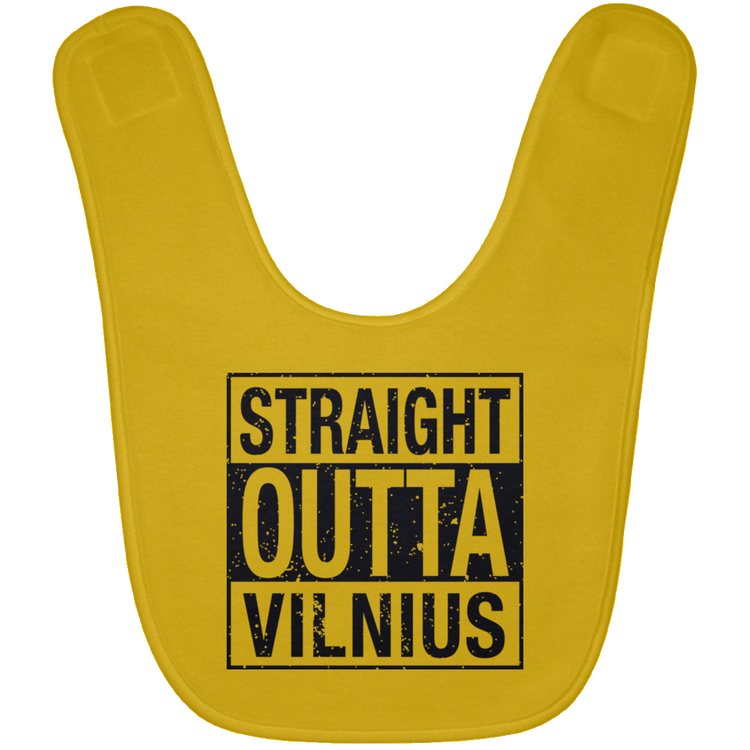 Straight Outta Vilnius - BABYBIB Baby Bib