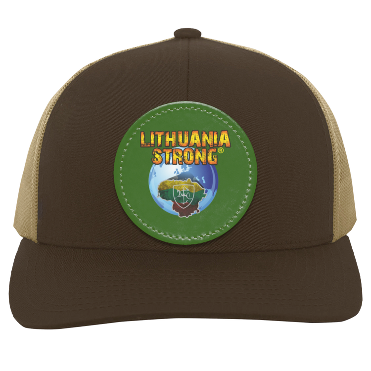 Lithuania Strong Trucker Snap Back - Circle Patch