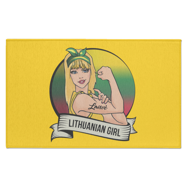Lithuanian Girl - Indoor Doormat