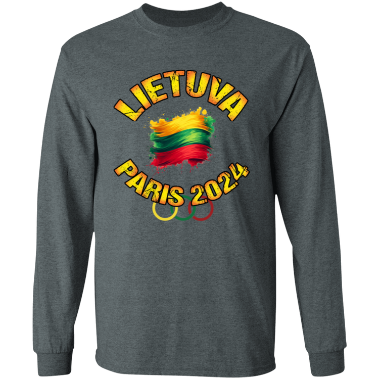 Team Lietuva 2024 Olympics - Men's Classic Cotton Long Sleeve T