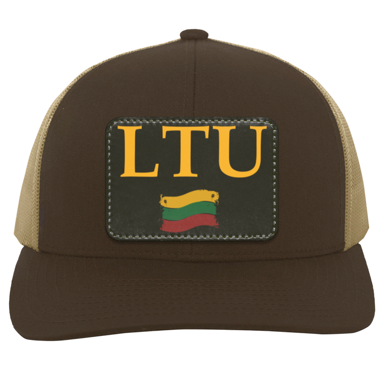 Lietuva LTU Trucker Snap Back - Rectangle Patch
