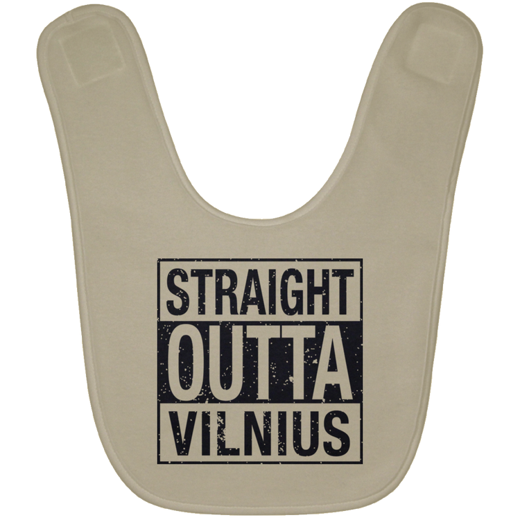 Straight Outta Vilnius - BABYBIB Baby Bib