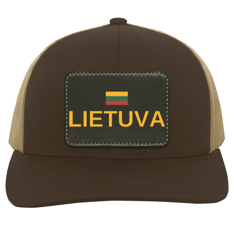 Lietuva Jersey Trucker Snap Back - Rectangle Patch