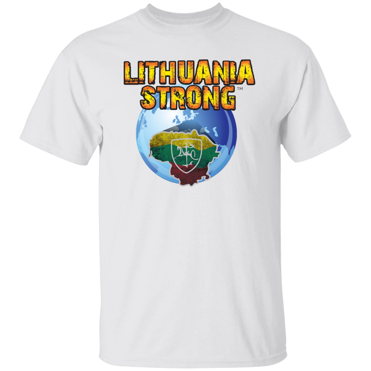 Lithuania Strong - Men's Basic Short Sleeve T-Shirt