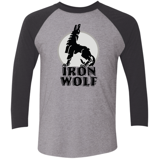 Iron Wolf LT - Men's Next Level Premium 3/4  Sleeve