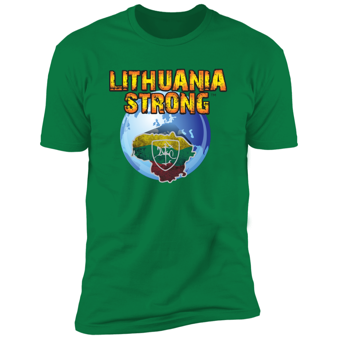 Lithuania Strong - Men's Next Level Premium Short Sleeve T-Shirt