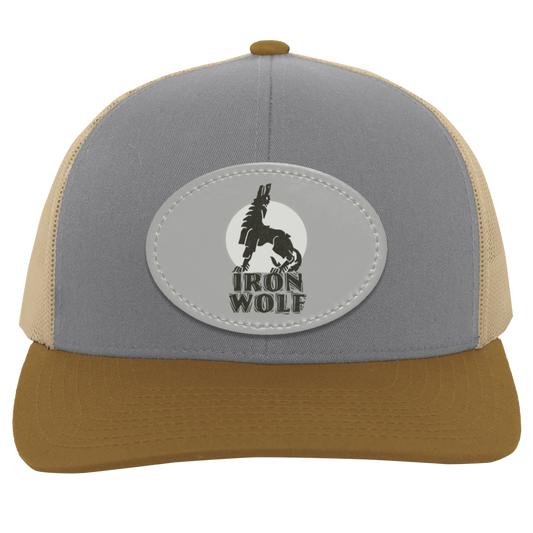 Iron Wolf LT Trucker Snap Back - Oval Patch