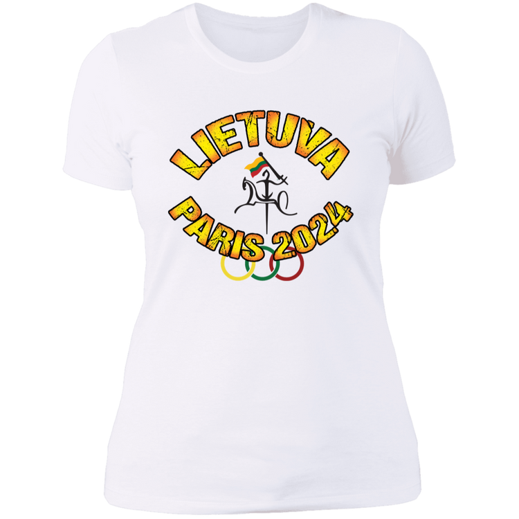 Team Lietuva 2024 Vytis - Women's Next Level Boyfriend Tee