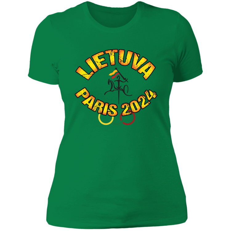 Team Lietuva 2024 Vytis - Women's Next Level Boyfriend Tee