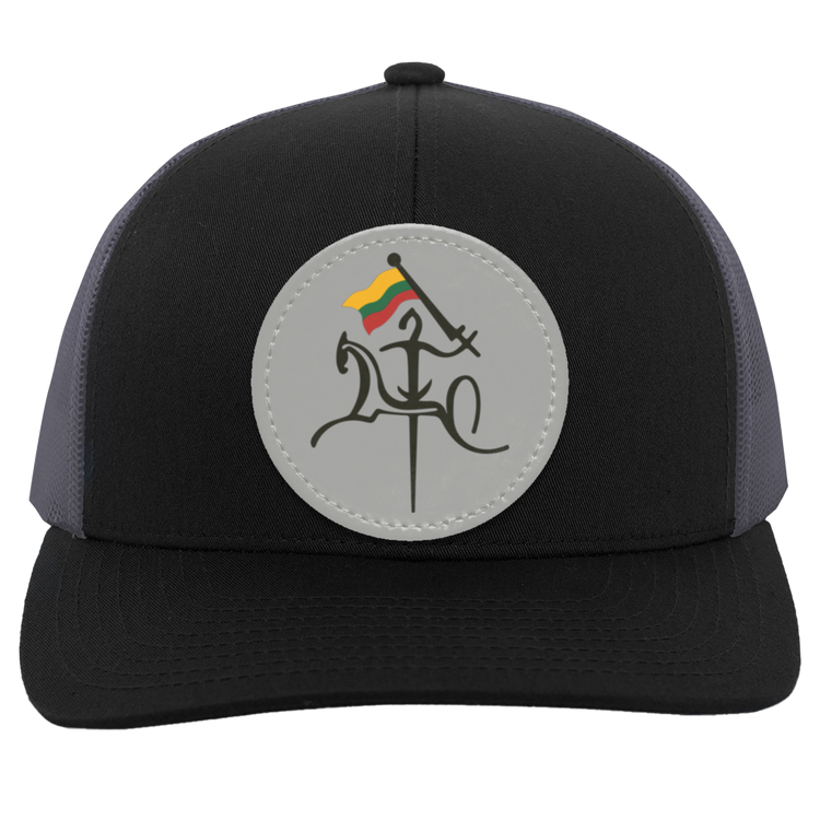 Vytis With Lithuanian Flag Trucker Snap Back - Circle Patch