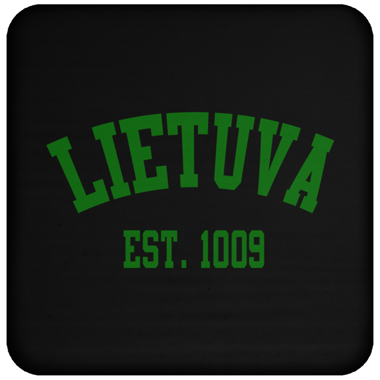 Lietuva Est. 1009 - High Gloss Coaster