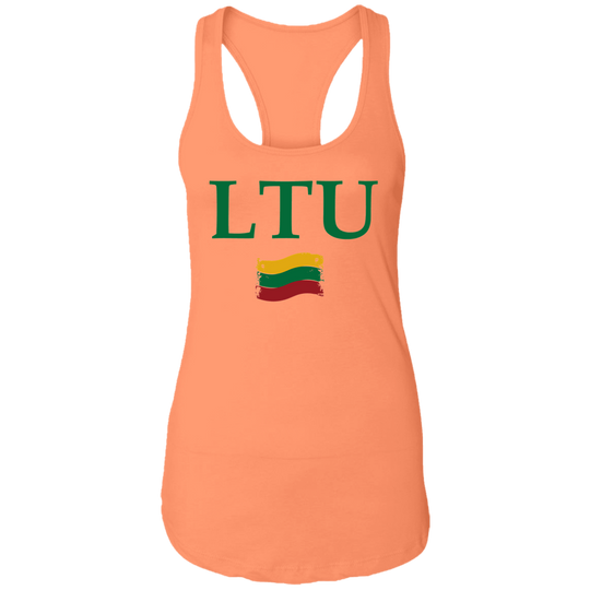 Lietuva LTU - Women's Next Level Racerback Tank