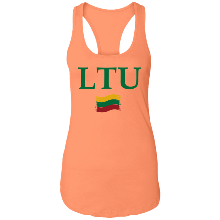 Lietuva LTU - Women's Next Level Racerback Tank