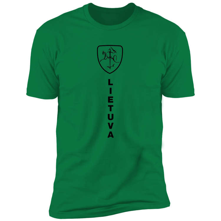 Vytis Shield Lietuva - Men's Next Level Premium Short Sleeve T-Shirt