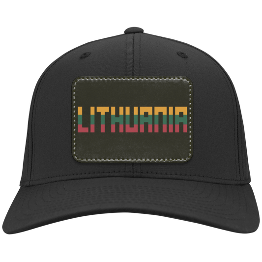 Lithuania Twill Cap - Rectangle Patch