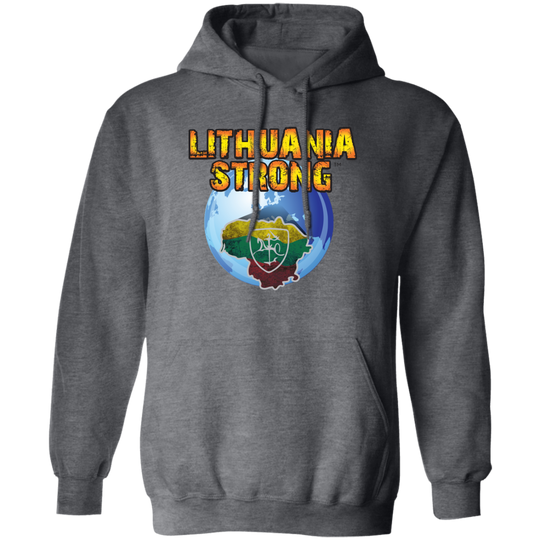 Lithuania Strong - Men/Women Unisex Basic Pullover Hoodie