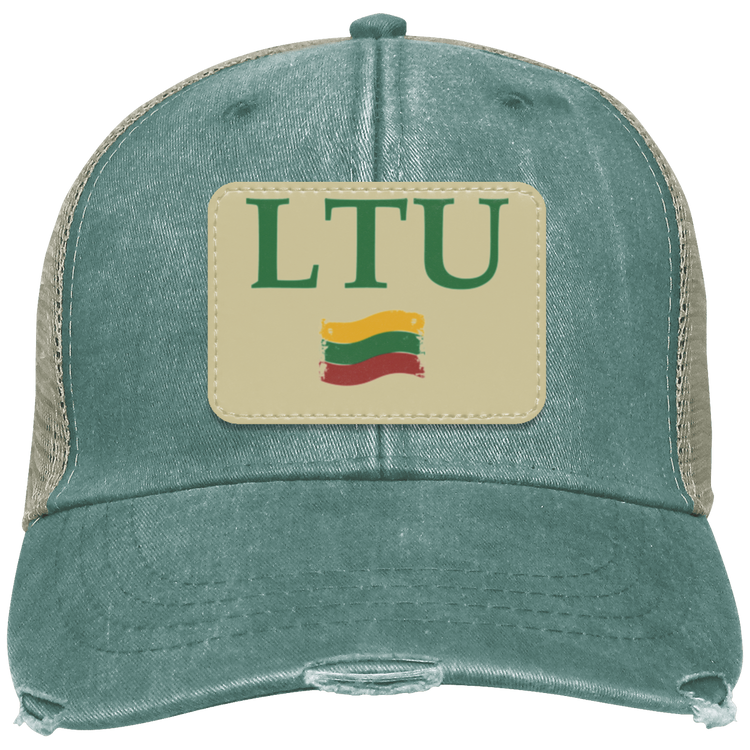 Lietuva LTU Distressed Ollie Cap - Rectangle Patch