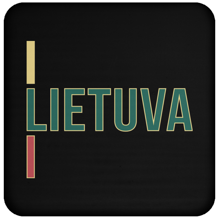 Lietuva III - High Gloss Coaster