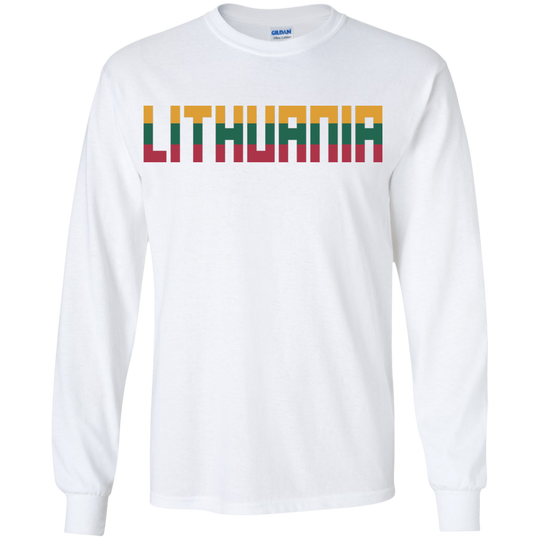 Lithuania - Boys Youth Basic Long Sleeve T-Shirt