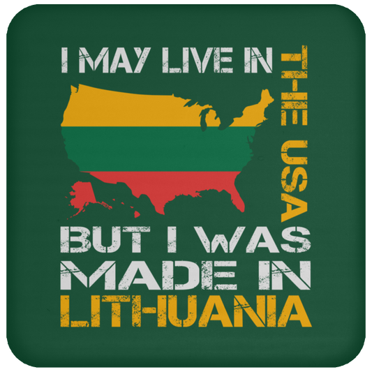 Made in Lithuania - High Gloss Coaster