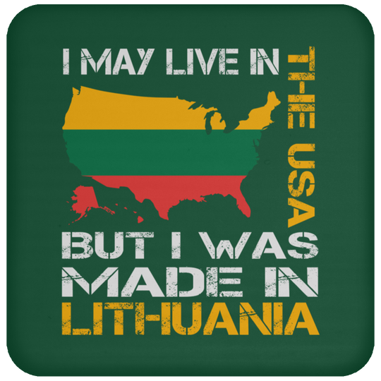 Made in Lithuania - High Gloss Coaster