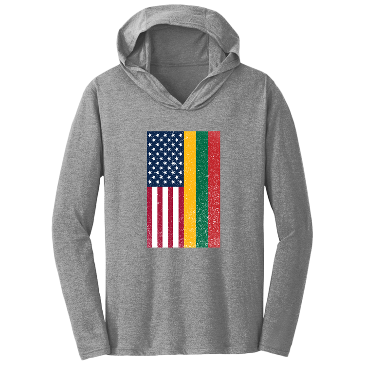USA Lithuania Flag - Men's Lightweight Hoodie T