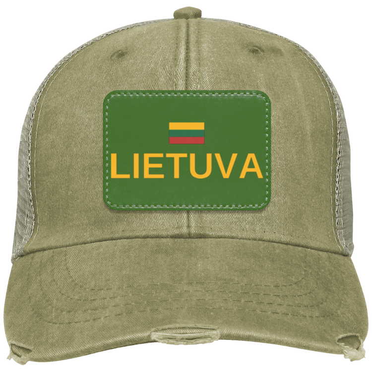 Lietuva Jersey Distressed Ollie Cap - Rectangle Patch