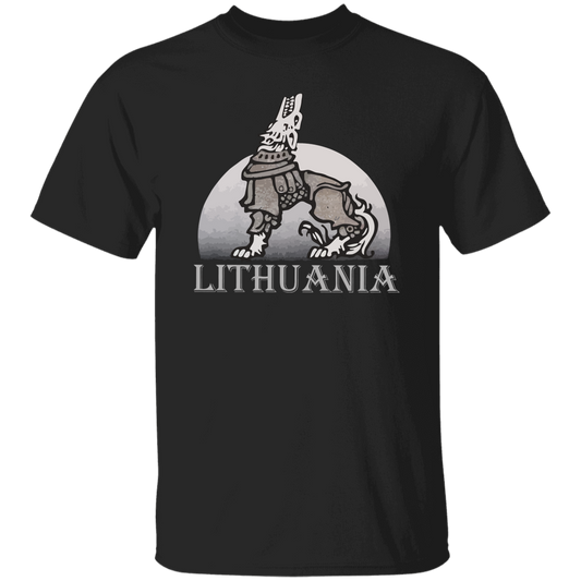 Iron Wolf Lithuania - Men's Basic Short Sleeve T-Shirt
