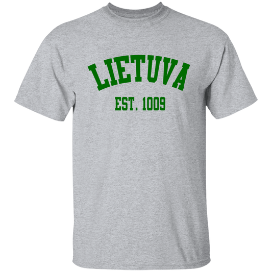 Lietuva Est. 1009 - Boys/Girls Youth Classic Short Sleeve T-Shirt