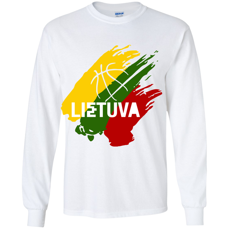 Lietuva BB - Boys Youth Basic Long Sleeve T-Shirt