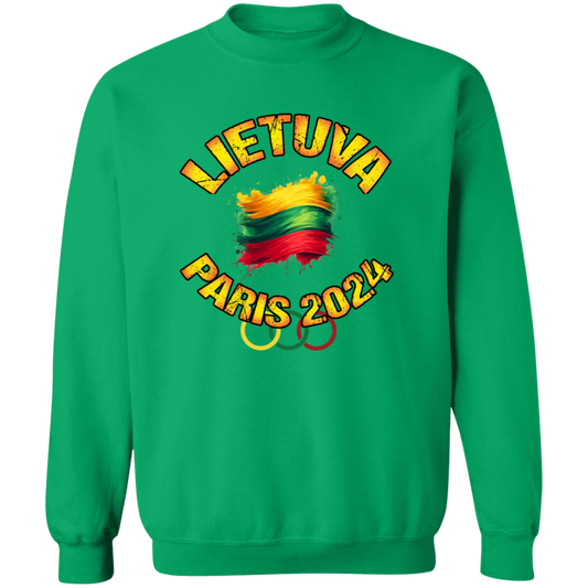 Team Lietuva 2024 Olympics - Men/Women Unisex Comfort Crewneck Pullover Sweatshirt