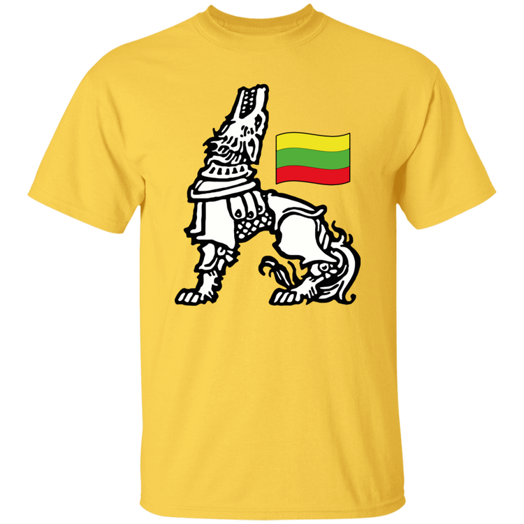 Iron Wolf Lietuva - Men's Basic Short Sleeve T-Shirt