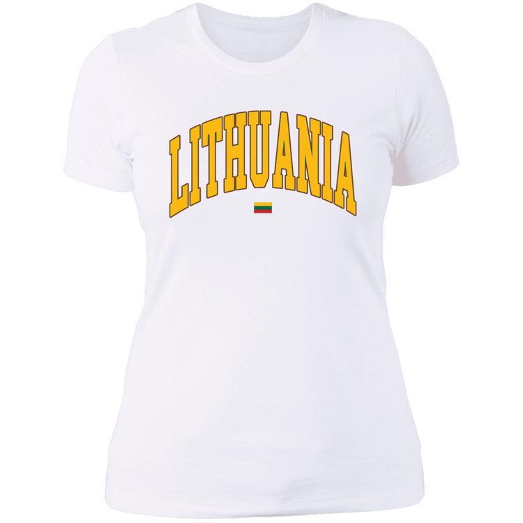 Lithuania - Women's Next Level Boyfriend Tee