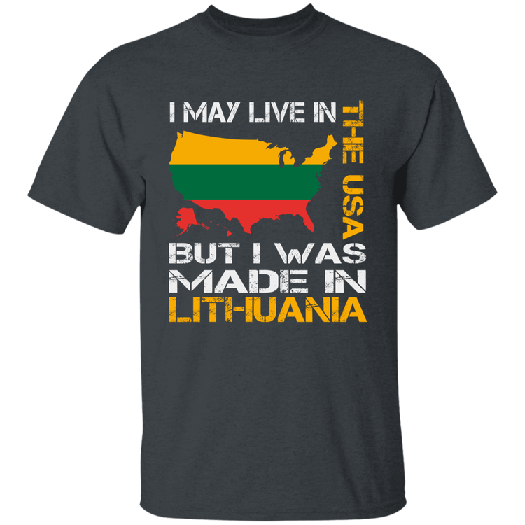 Made in Lithuania - Boys/Girls Youth Basic Short Sleeve T-Shirt