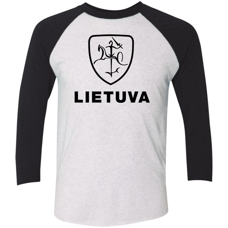 Vytis Lietuva - Men's Next Level Premium 3/4  Sleeve