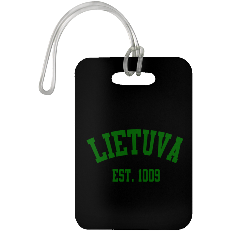 Lietuva Est. 1009 - Luggage Bag Tag
