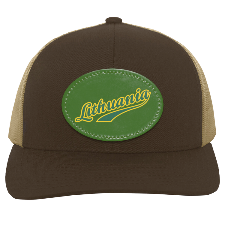 Lithuania Trucker Snap Back - Oval Patch