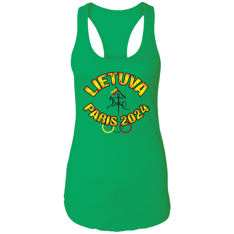 Team Lietuva 2024 Vytis - Women's Next Level Racerback Tank