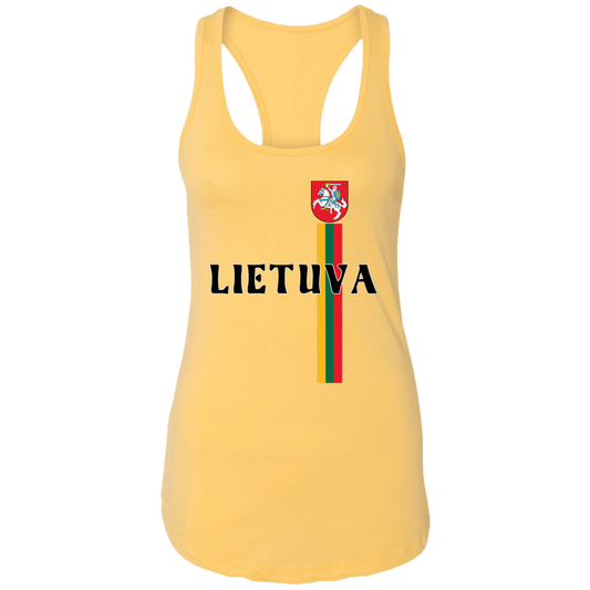 Lietuva Vytis - Women's Next Level Racerback Tank