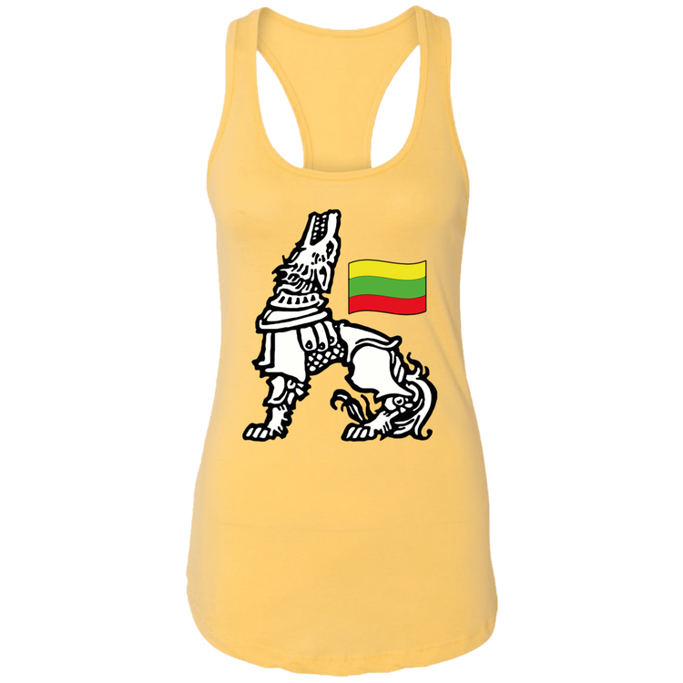 Iron Wolf Lietuva - Women's Next Level Racerback Tank