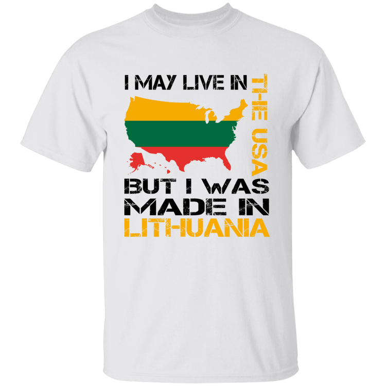 Made in Lithuania - Boys/Girls Youth Basic Short Sleeve T-Shirt