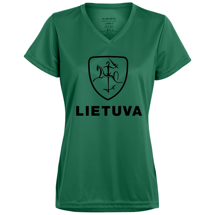 Vytis Lietuva - Women's Augusta Activewear V-Neck Tee
