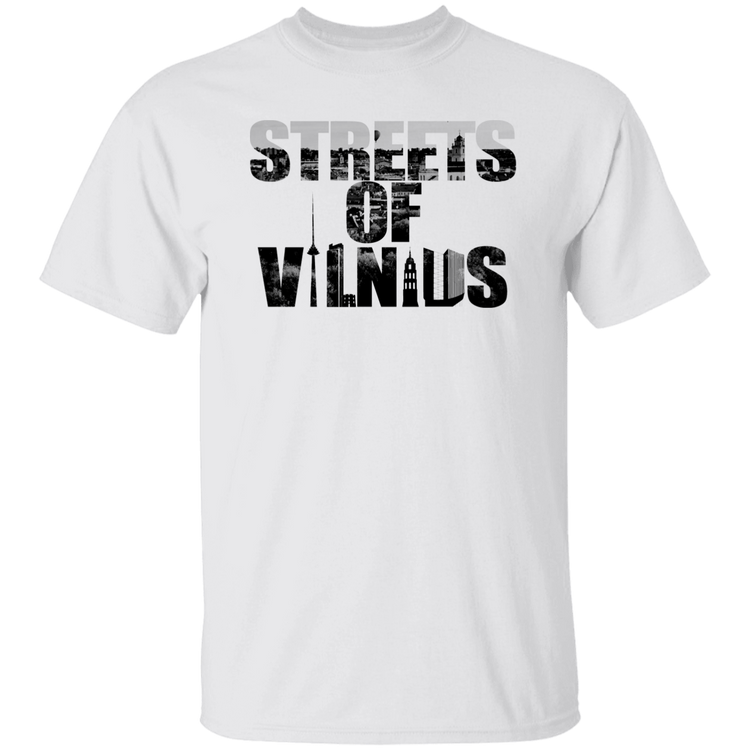 Streets of Vilnius - Men's Classic Short Sleeve T-Shirt