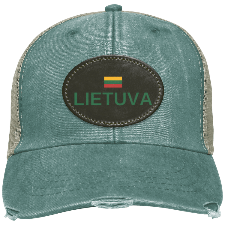 Lietuva Jersey - Distressed Ollie Cap - Oval Patch