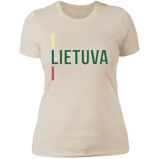 Lietuva III - Women's Next Level Boyfriend Tee