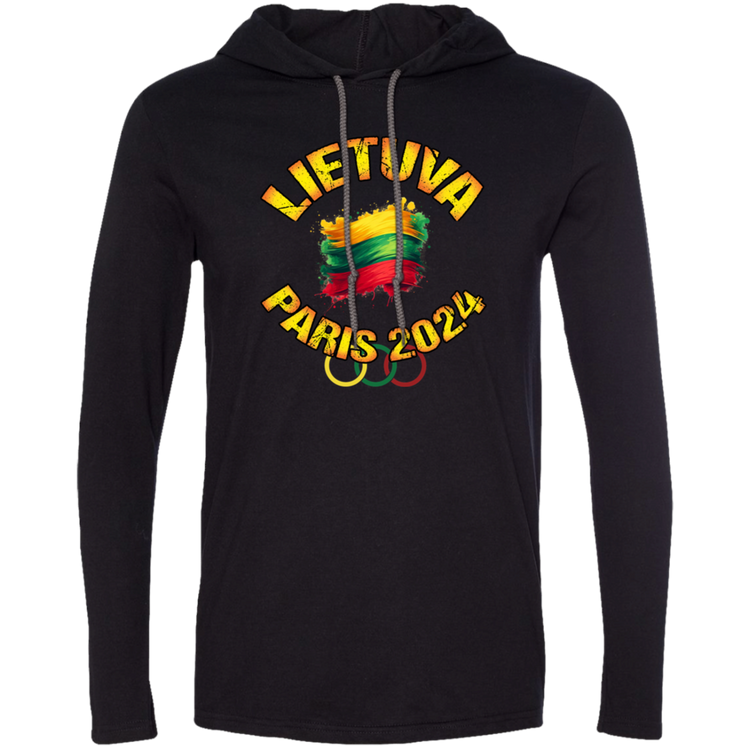 Team Lietuva 2024 Olympics - Men's Lightweight T-Shirt Hoodie